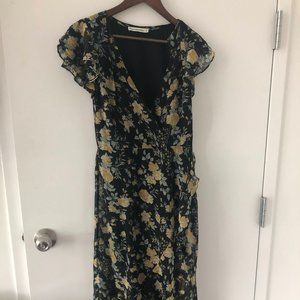 Abercrombie Floral Chiffon Dress